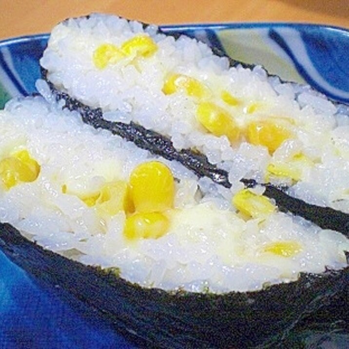 マヨチーズコーンのおにぎらず レシピ 作り方 By ひろりん1106 楽天レシピ マヨチーズコーンのおにぎらず レシピ 作り方 By ひろりん1106 楽天レシピ